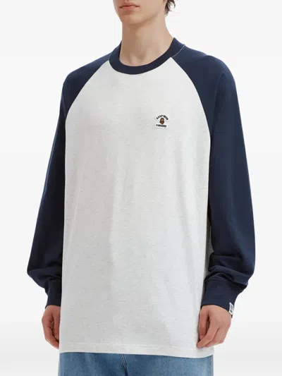 Fingercroxx Logo-patch Raglan-sleeve T-shirt In Multi