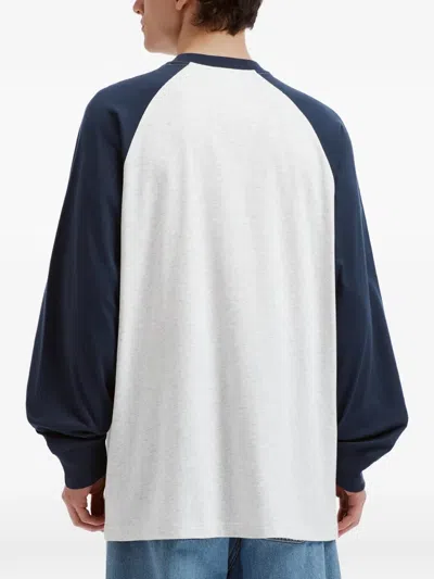 Fingercroxx Logo-patch Raglan-sleeve T-shirt In Multi
