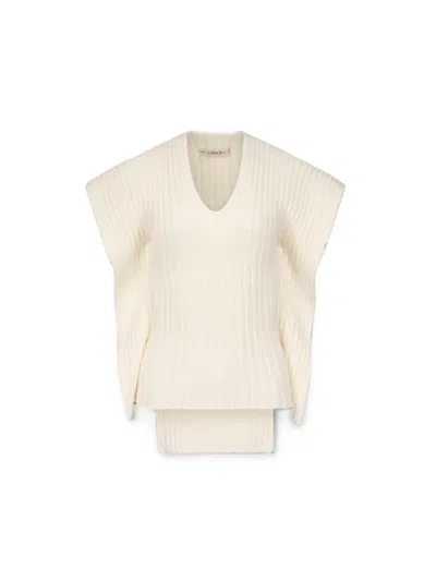 Ossou Greer Ribbed-knit Tank In Multi