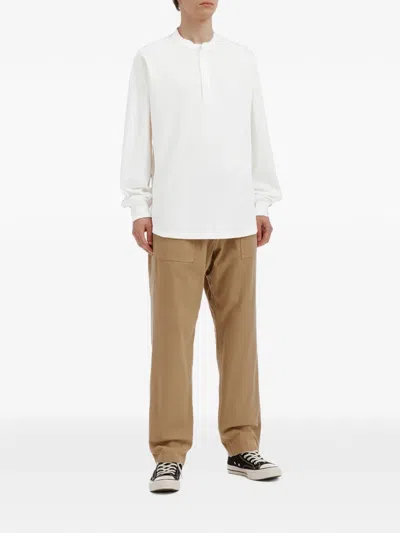 Aftermaths Waffle-knit Long-sleeve T-shirt In Multi