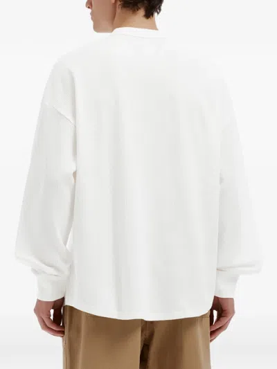 Aftermaths Waffle-knit Long-sleeve T-shirt In Multi