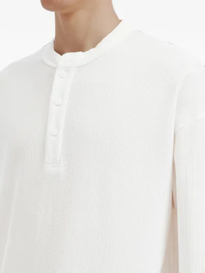 Aftermaths Waffle-knit Long-sleeve T-shirt In Multi
