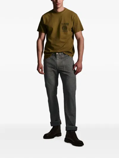 Seven Sid Stripe-pattern Carpenter Trousers In Multi