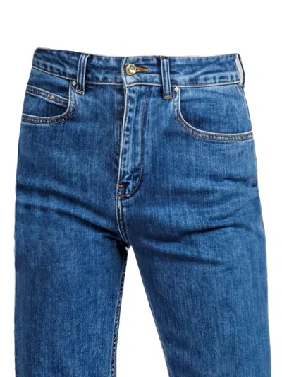 Ossou Hover Straight-leg Jeans In Blue