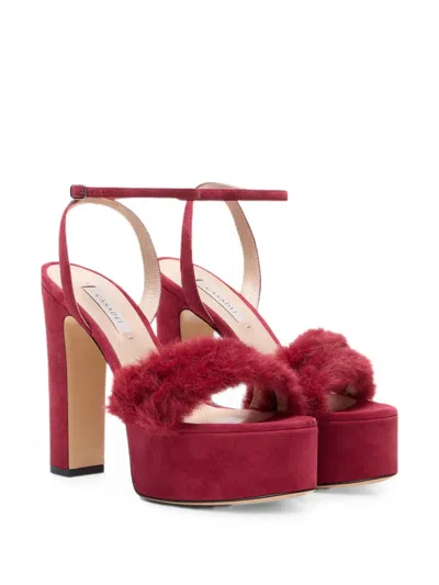 Casadei Suede Platform Pumps In Multi