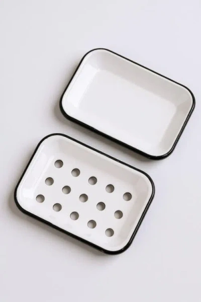 Pillowpia Enamel Soap Dish In Multi