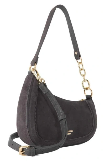 Dune London Direction Shoulder Bag In Black