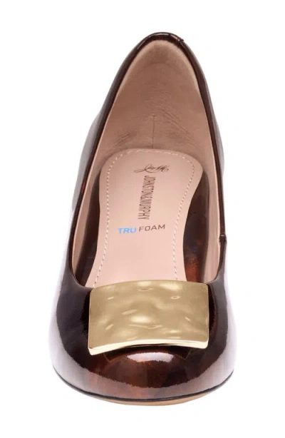Johnston & Murphy Sienna Pump In Brown