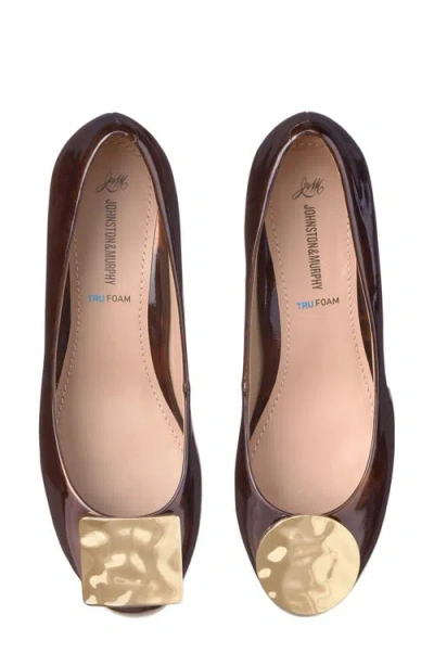 Johnston & Murphy Sienna Pump In Brown