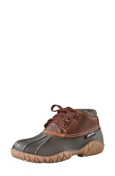 Baffin Whitetail Ii Lace-up Ankle Duck Boot In Brown