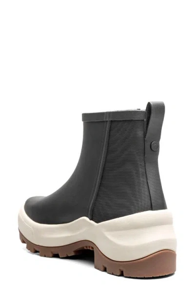 Bogs Piper Zip Rain Bootie In Black
