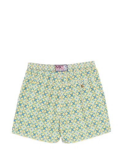 Mc2 Saint Barth Lighting 70 Drawstring Swim Shorts In Multi
