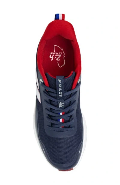 Piloti Paddock Trainer Sneaker In Blue