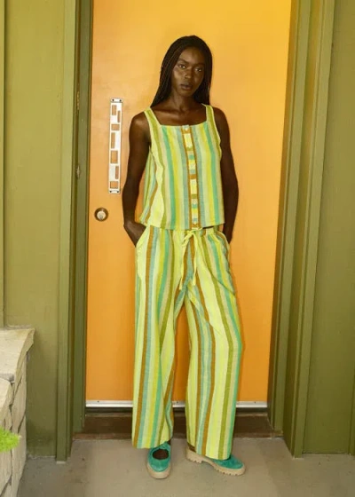 Ace & Jig Leone Pull-on Elasticated Drawstring Pants In Multi