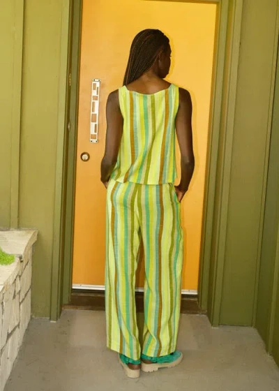 Ace & Jig Leone Pull-on Elasticated Drawstring Pants In Multi