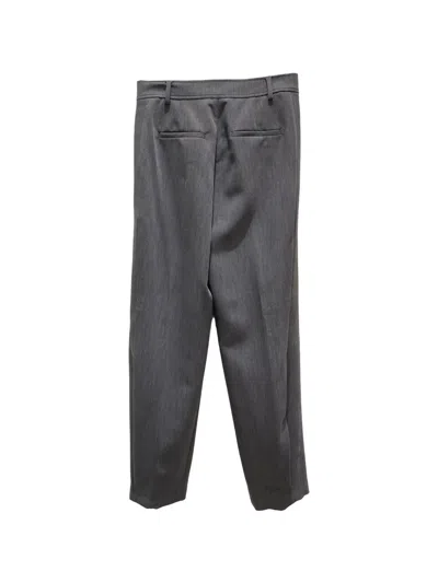 Herno Grey Polyester Viscose Elastan Pants In Gray