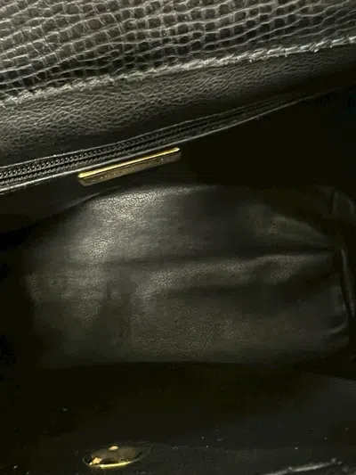 Pre-owned Dior 20th Century Leather Backpack In Black
