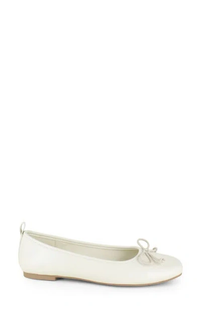 Bcbg Emry Ballet Flat In White