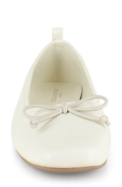 Bcbg Emry Ballet Flat In White