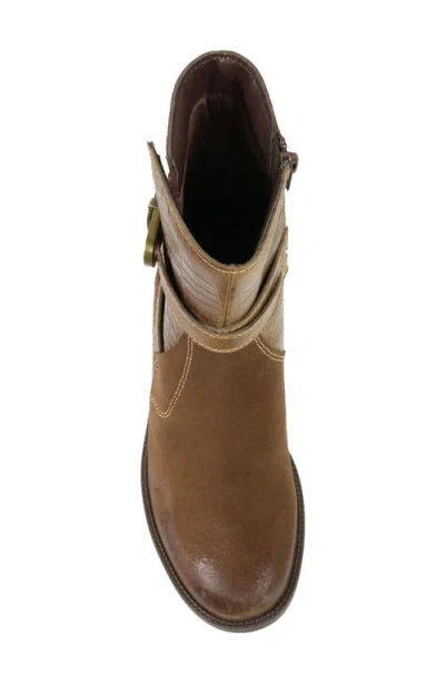 David Tate Spencer Bootie In Brown