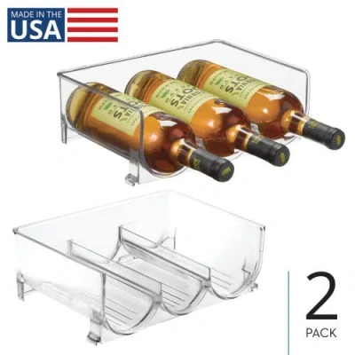 Idesign Stackable 3-section Bottle Holder In Multi