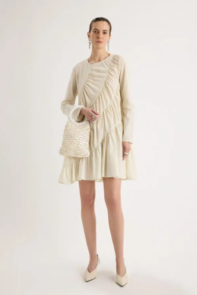 Merlette Maris Shell Bag In Neutral