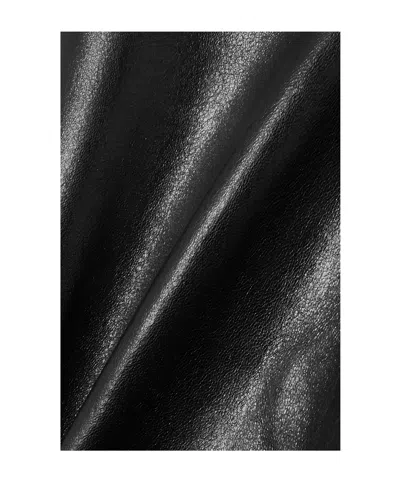 Dodo Bar Or Solid Color Leather Camisole In Multi