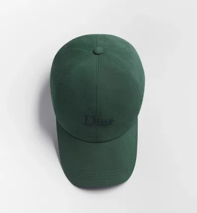 Dior Cap In Green