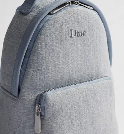 Dior Mini  Rider Backpack In Blue