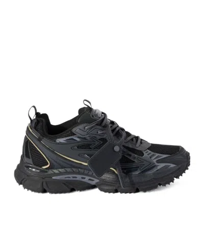 Off-white Multicolor Mesh And Rubber Be Right Back Sneakers In Animal Print