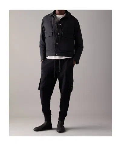 Moose Knuckles Long-sleeved Down Jacket In Black