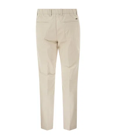 Herno Technical Fabric Drawstring Trousers In Neutral
