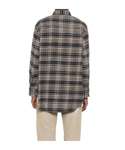 R13 Plaid-pattern Oversized Shirt In Multi