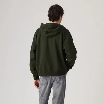 Levi's Boxy Full-zip Sweatshirt In Multi