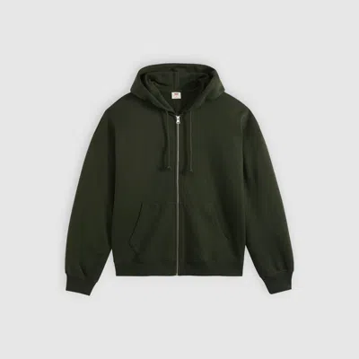 Levi's Boxy Full-zip Sweatshirt In Multi