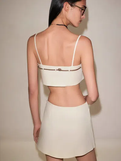 Alexis Icarus Top In Beige In Brown