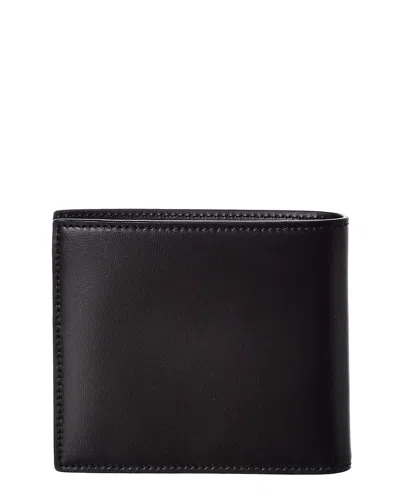 Saint Laurent Tiny Monogram Leather Bifold Wallet In Black