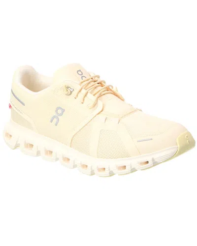 On Running Cloud 6 Sneaker In Yellow