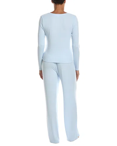 Honeydew 2pc Take A Break T-shirt Pant Set In Blue