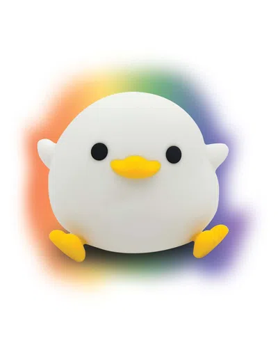 Glow Silicone Squish Lamp Duck In White