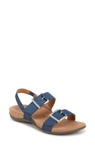 Vionic Reese Slingback Sandal In Animal Print
