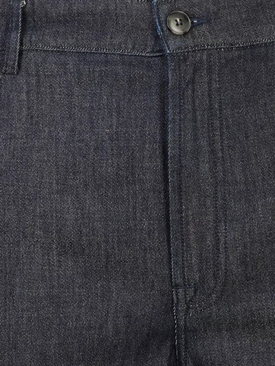Canali Belt-loop Jeans In Black