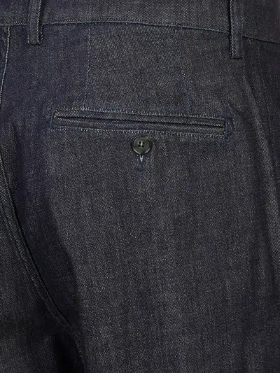 Canali Belt-loop Jeans In Black