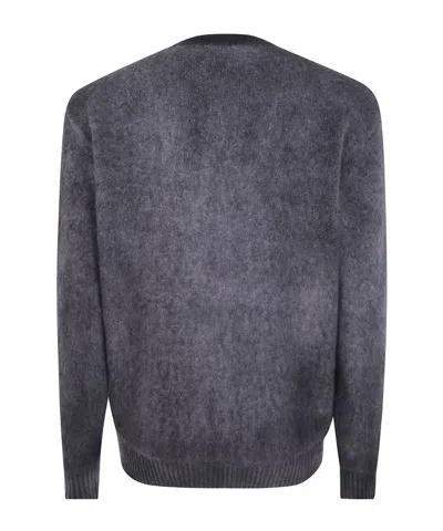 Avant Toi Crew-neck Pullover In Blue