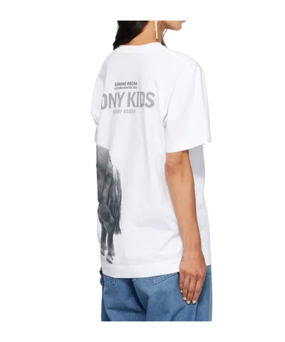 Simone Rocha Printed T-shirt In White