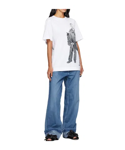 Simone Rocha Printed T-shirt In White