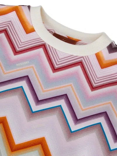 Missoni Zigzag-print Sweatshirt In Multi