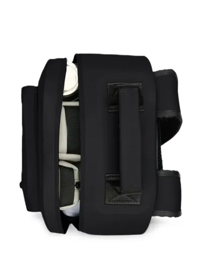 Rains Deepwater Day Logo-print Backpack In Black