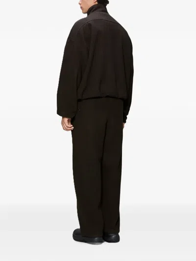Rains Fleece-texture High-neck Jacket In Multi