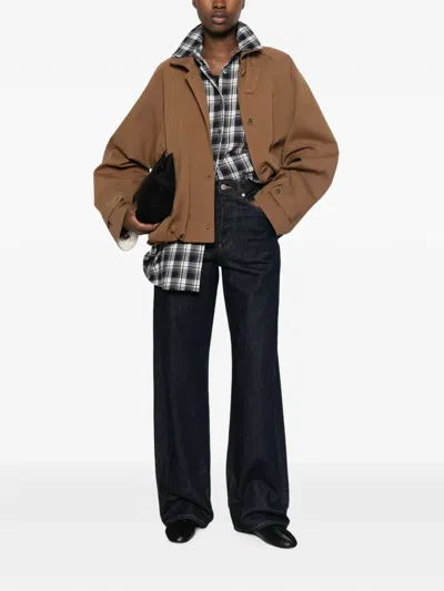 Eleh Check-pattern Button-down Shirt In Multi